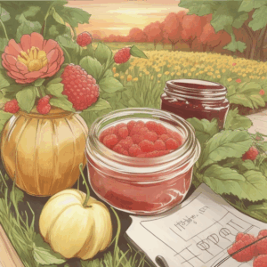 Compota de framboesa